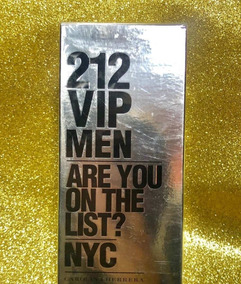 Carolina Herrera 212 Vip Men Original Hombre En Perfumes Mercado