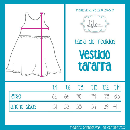 Pv18 Vestido Tararira Rosa