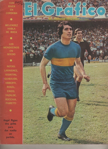 Revista El Grafico Nº 2663 - Rojitas - Boca J. - Año 1970