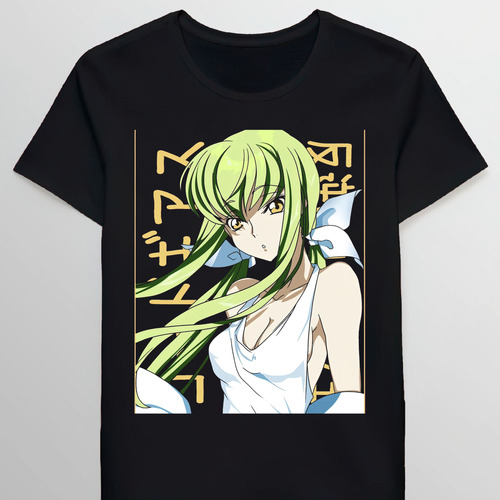 Remera Code Geass Lelouch Of The Rebellion C C Pizzcute 0298