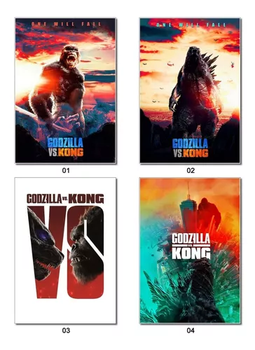 Poster do 3º filme anime de Godzilla