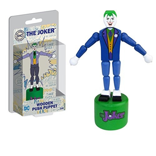 Entertainment Earth The Joker Wood Push Puppettoys   Ga