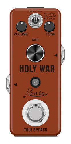 Pedal De Distorsión Rowin Lef-305 Para Metales Pesados Holy