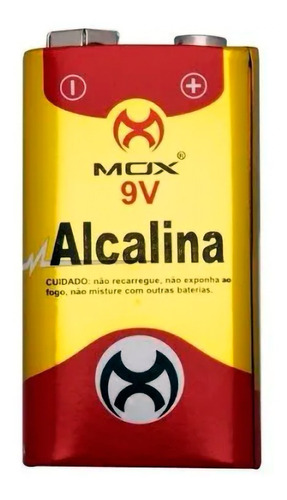 Pilha Bateria 9v Alkalina Mox Mo-9valk Barato Aproveite
