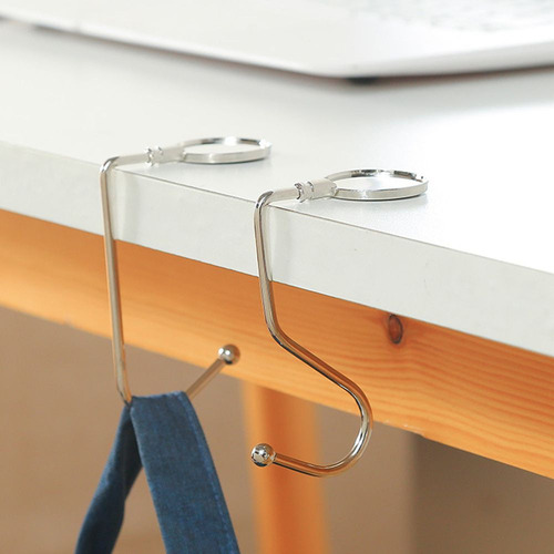 Ganchos De Mesa, Colgadores De Bolsas, Portátiles, Plegables