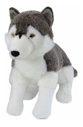 Animal De Peluche De Lobo Siberiano Realista - Peluche - 14 