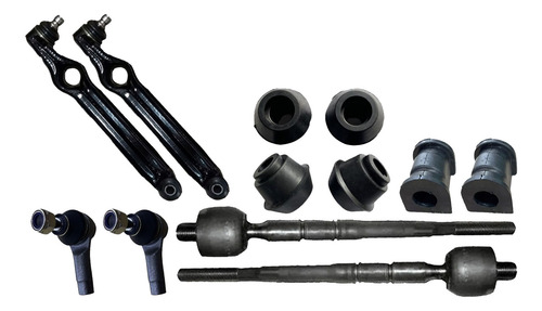 Bucha Barra Band Ponteira Axial + Braço Chery New Qq 16 A 19