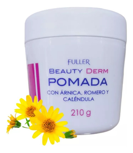 Pomada Con Arnica Romero Y Calendula Fuller Beauty Derm 210g