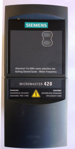 Inversor Micromaster Mm420 0,5cv/380-440v 6se6420-2ud13-7aa1 380v