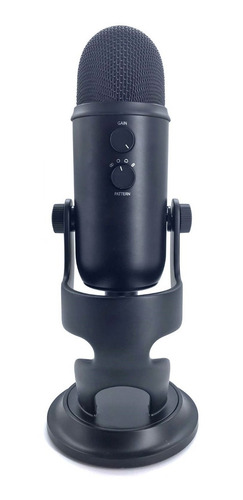 Micrófono Usb Premium Multi-pattern Microphone Yeti Negro (Reacondicionado)