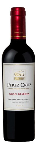 Meia garrafa Perez Cruz Caber Sauvignon Gran Reserva 375ml