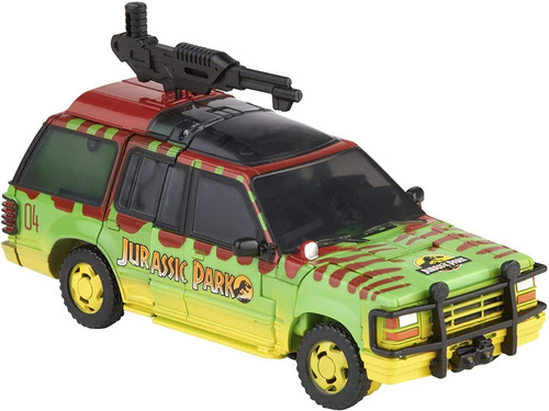 Figura Transformers Generacions Jurassic Park Rex & Autobot