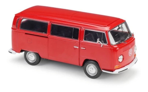 Camioneta De Colección Combi Volkswagen T2, 1972 Escala 1:24