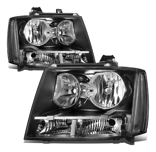 Par De Faros Delanteros Chevy Tahoe 2010 2011 2012 2013 2014