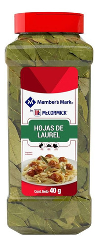 Hojas De Laurel Member's Mark Mccormick Frasco 40g