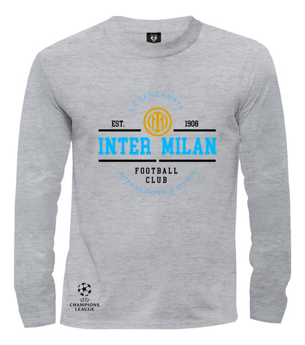 Camiseta Camibuzo Europa  Futbol  Inter De Milán Letras