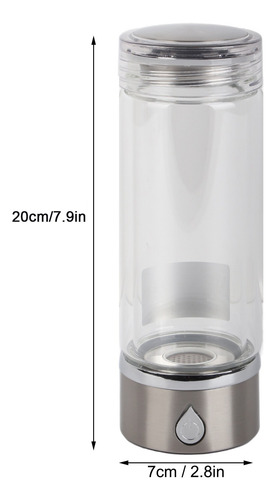 Botella De Agua Generador Hidrógeno Con Tecnología Spe 380ml
