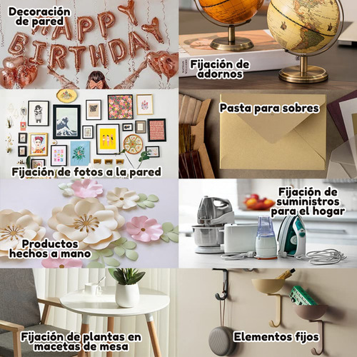 200 Pegatinas Doble Cara Circulares De Silicona Invisibles F