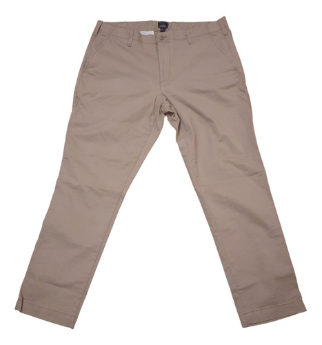 Pantalon De Gabardina De Vestir Gap Talle 38/30 Slim Strech