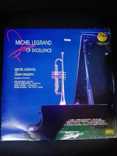 Michel Legrand Jazz Of Excellence Lp