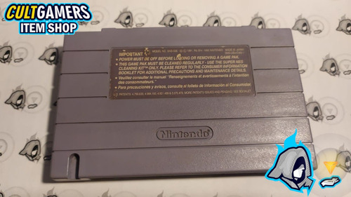 Imagen 3 de 4 de Ninja Warriors Para Snes, En Excelente Conservación