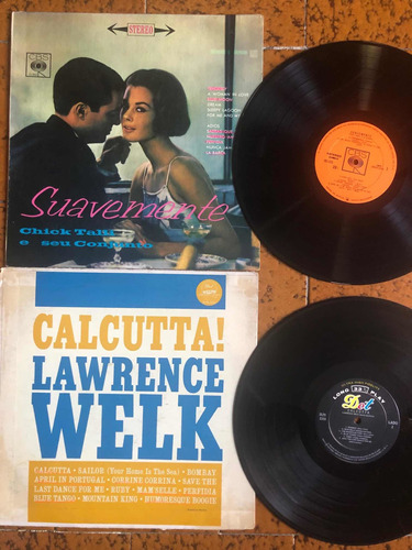 Chic  Talli Lp Suavemente Y Lawrence Welk Lp Calcuta 2 Vinyl