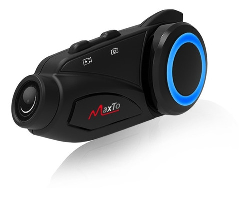 Intercomunicador Bluetooth Casco Moto Maxto M3 Cámara Fhd