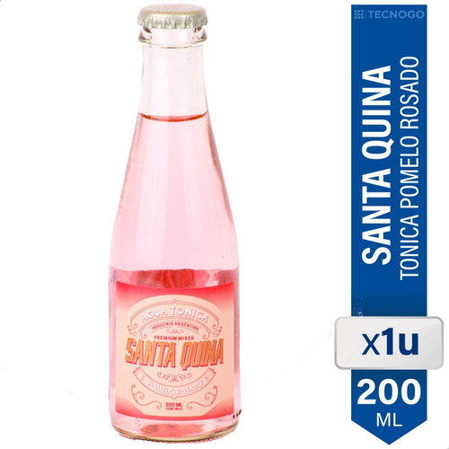 Agua Tónica Santa Quina Pomelo Rosado 200ml 