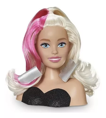 Barbie Cabeça Da Boneca Para Pentear/maquiar - Catálogo das Artes