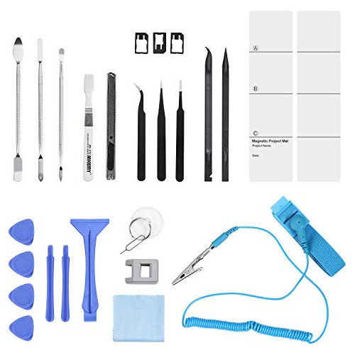 86 Pcs Juego Destornillador Kit Herramienta Reparacion Azul