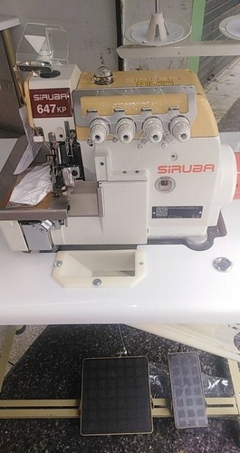 Overlock Industrial, 4 Fios, Direc Drive Siruba-647kp