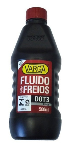 Fluido Freio Dot 3 Varga 500 Ml C/nf