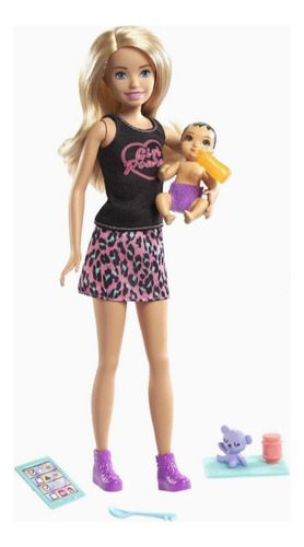 Barbie Skipper Babysitters Inc. Original Muñeca Rubia Env Ya