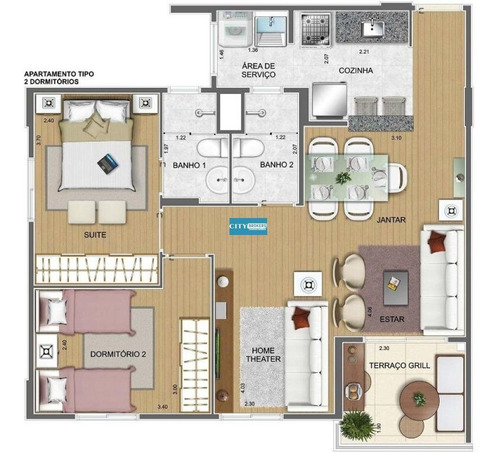 Imagem 3 de 15 de Apartamento Com 3 Dormitórios À Venda, 68 M² Por R$413.000,00 - Vila Nova Cachoeirinha - São Paulo/ - Sp162