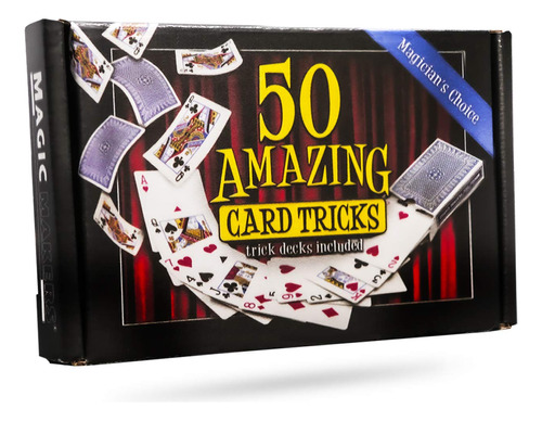 Magic Makers Kit De 50 Increíbles Trucos De Cartas Para To.