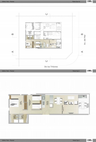 Imagen 5 de 11 de Departamentos De 2 Y 3 Ambientes Frente Al Mar