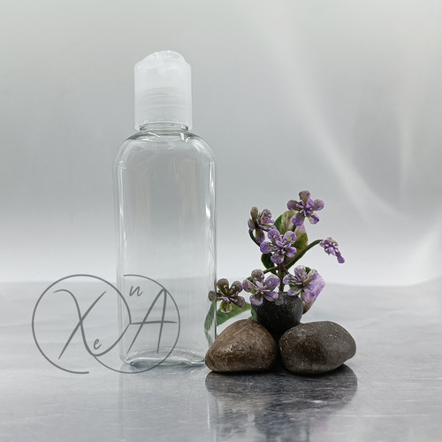 400 Envases Botella Gel Antibacterial 60 Ml Con Tapa!