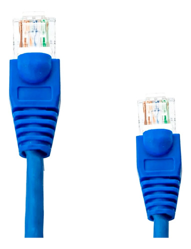 Cable Red 10 Metros Categoría Cat5e Utp Ethernet Azul Adir