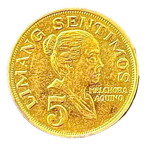 Filipinas - 5 Sentimos - Año 1968 - Km #197 - Aquino