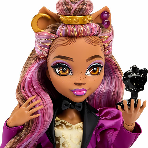 Monster High Muñeca Baile Monstruoso Clawdeen De Mattel