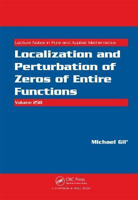 Libro Localization And Perturbation Of Zeros Of Entire Fu...