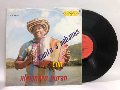 Cantando A Sábanas Con Alejandro Duran Vinilo Lp