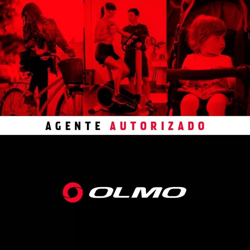 Imagen 5 de 8 de Bicicleta Magnetica Olmo Fit 82n Plateada Soporta 10kg 2019