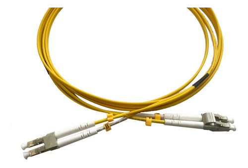 Patch Cord Multimodo 2lc-2lc 2,5 Metros 2mm Nexans Amarelo