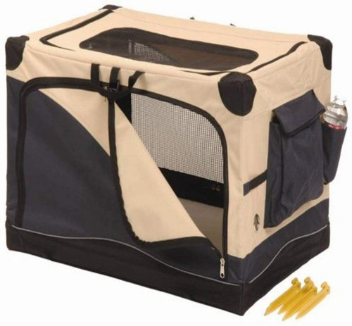 Imagen 2 de 3 de Caja Lateral Suave Para Mascotas Pet Soft Side Pet Crate