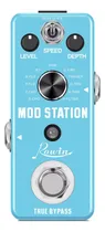 Comprar Pedal Rowin Mod Station. Pedal Modulación. Color Azul Claro