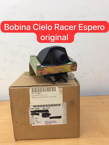 Bobina Encendido Cielo Racer Espero Conector Macho