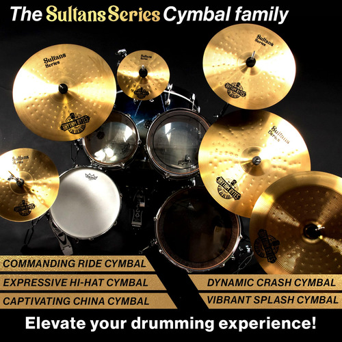 Set De Platillos Rhythm Bytes Sultans Series, 7 Unidades, Pa