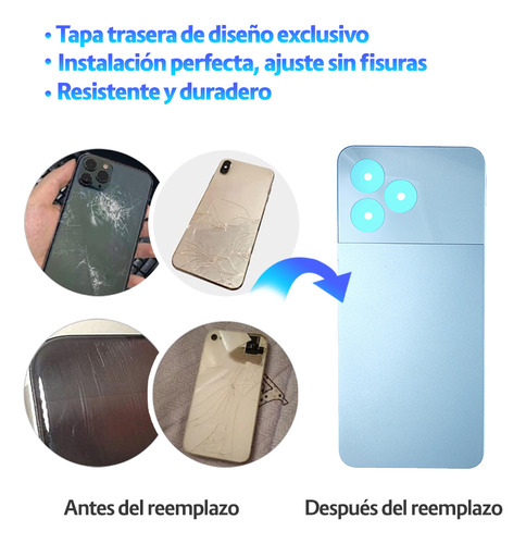 Tapa Trasera Carcasa Para Realme Note 50 Rmx3834