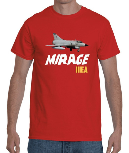 Remera Islas Malvinas Avion  Mirage Algodon Argentina 